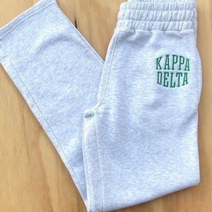 Women’s Gray Kappa Delta Sorority Sweatpants
